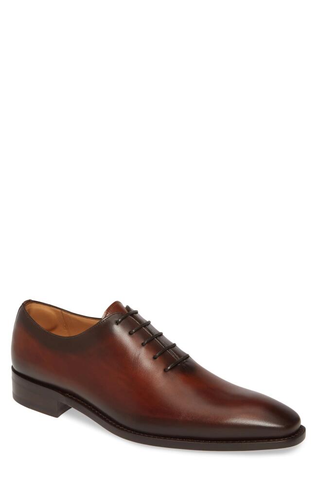 Mezlan Pamplona Wholecut Oxford in Cognac Leather Cover