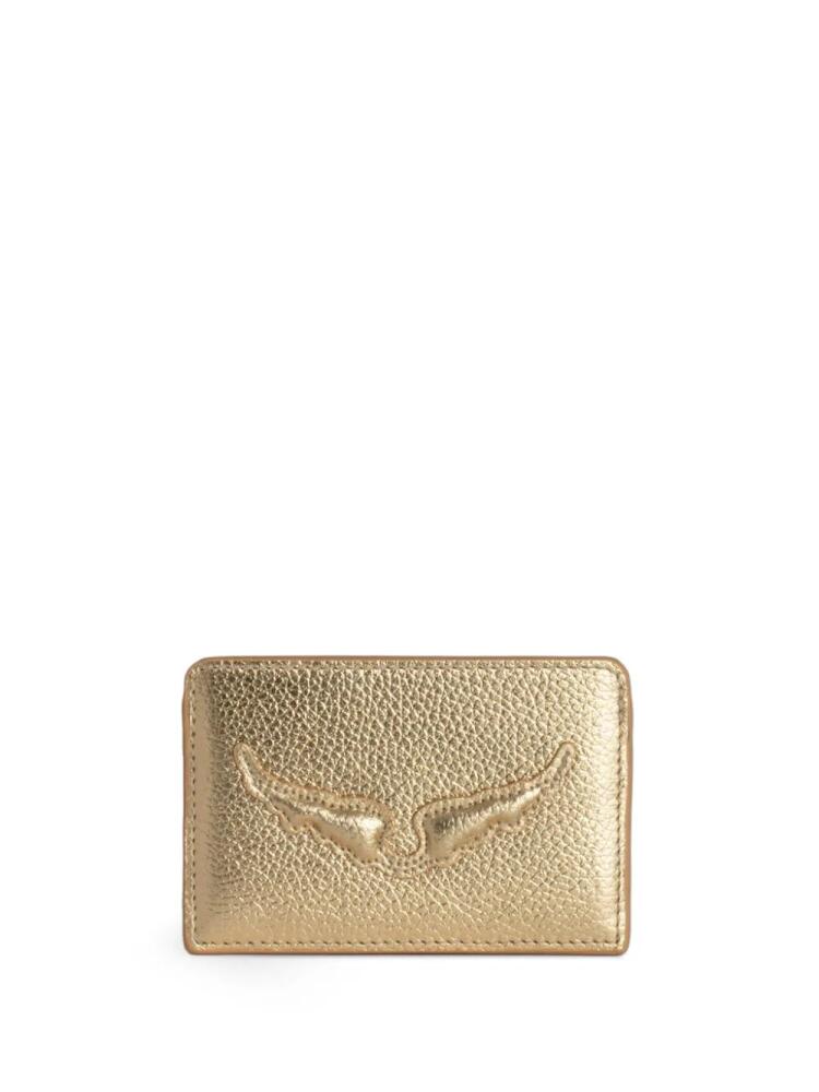 Zadig&Voltaire ZV Pass card holder - Gold Cover