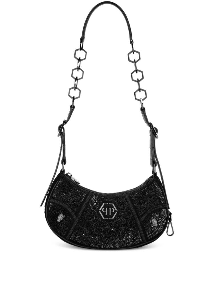 Philipp Plein crystal-embellished shoulder bag - Black Cover