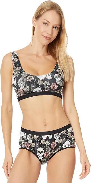 MeUndies U-Neck Bralette (Dead Flowers) Women's Bra Cover