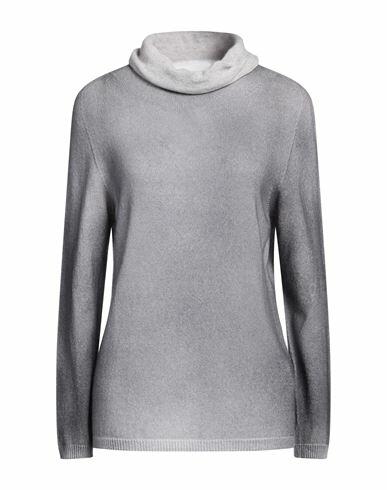 Arovescio Woman Turtleneck Grey Cashmere Cover