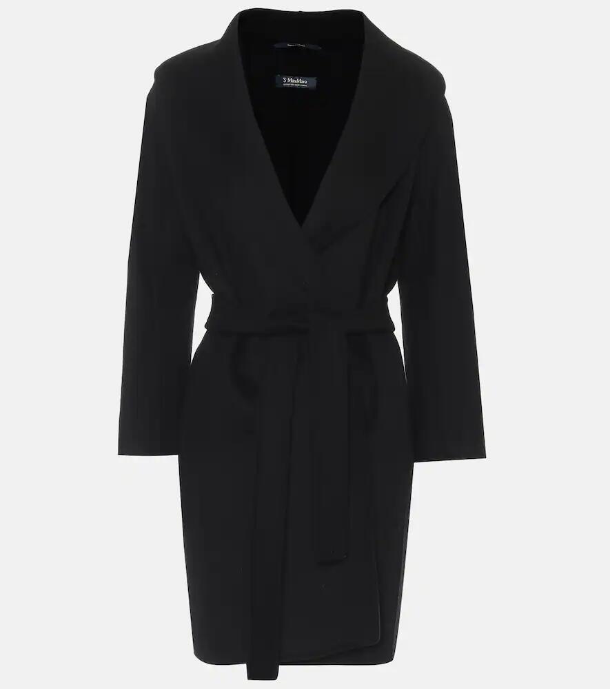 'S Max Mara Messi belted virgin wool coat Cover