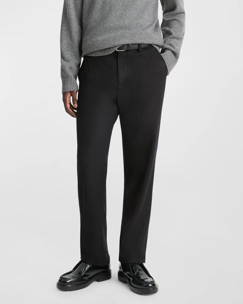 Vince Men's Wool Straight-Leg Dress Pants Cover