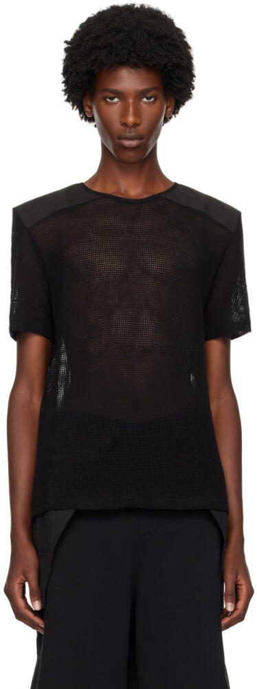 Olly Shinder Black Net T-Shirt Cover