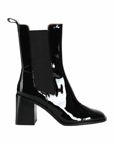 & Other Stories Woman Ankle boots Black Soft Leather Cover