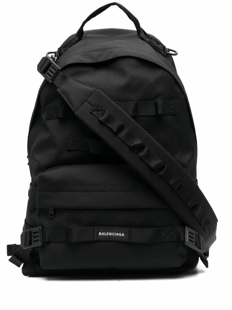 Balenciaga medium Army multi-carry backpack - Black Cover