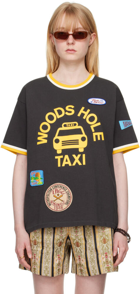 Bode Black Discount Taxi T-Shirt Cover