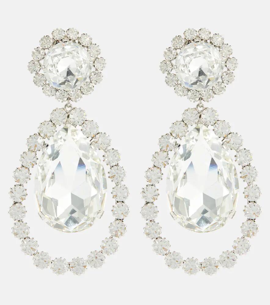 Alessandra Rich Embellished clip-on earrings Cover