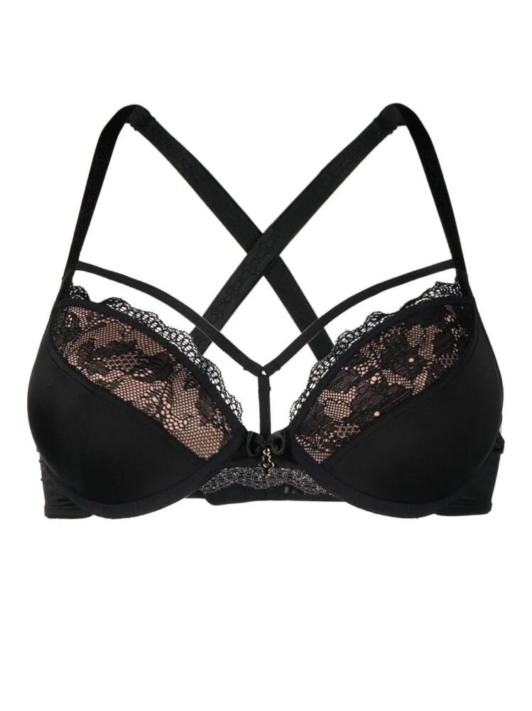 Marlies Dekkers Carita lace-panel push-up bra - Black Cover