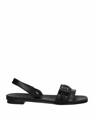 1017 Alyx 9sm Woman Sandals Black Soft Leather Cover