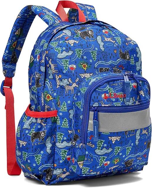 L.L.Bean Original Bookpack JR II Print (Regatta Blue Campsite) Bags Cover