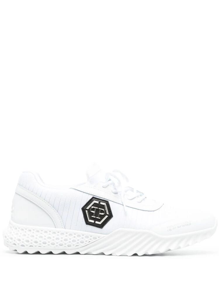 Philipp Plein Runner Hexagon low-top sneakers - White Cover