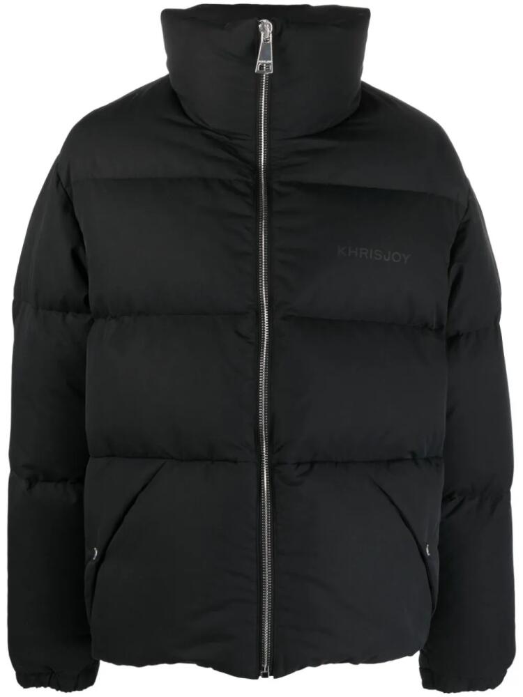 Khrisjoy stitch-detail puffer jacket - Black Cover