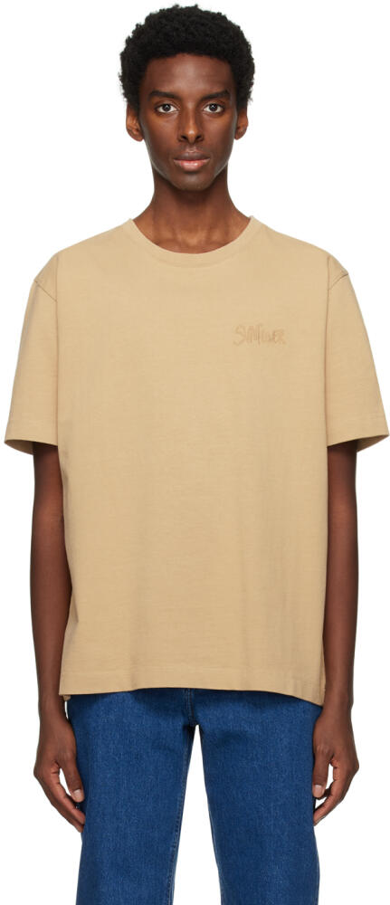 Sunflower Beige King T-Shirt Cover