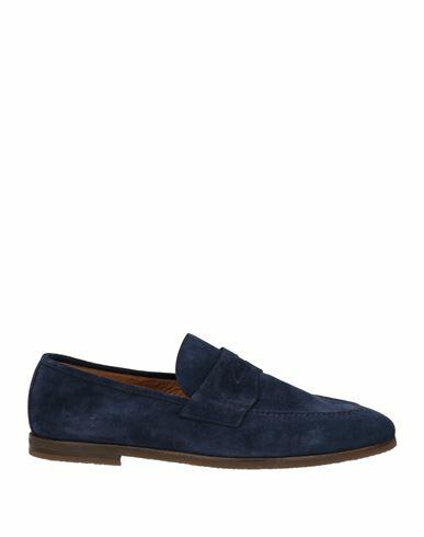 Barrett Man Loafers Blue Leather Cover