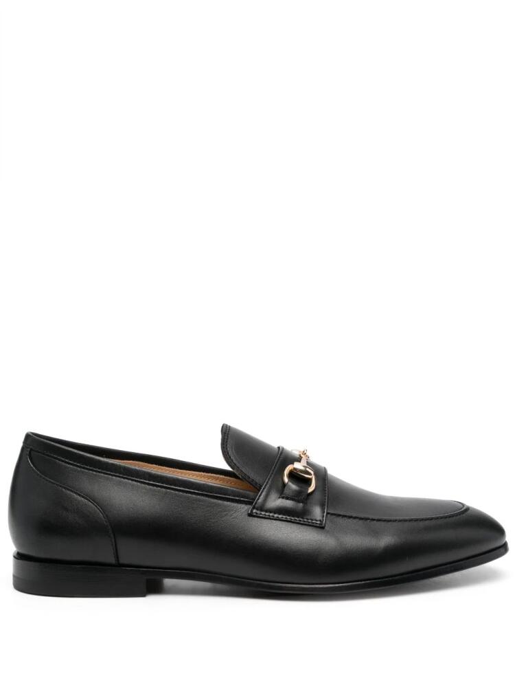 Scarosso Alessandro leather loafers - Black Cover