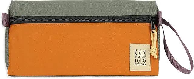 Topo Designs Dopp Kit (Beetle/Spice) Toiletries Case Cover