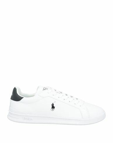 Polo Ralph Lauren Woman Sneakers White Soft Leather Cover