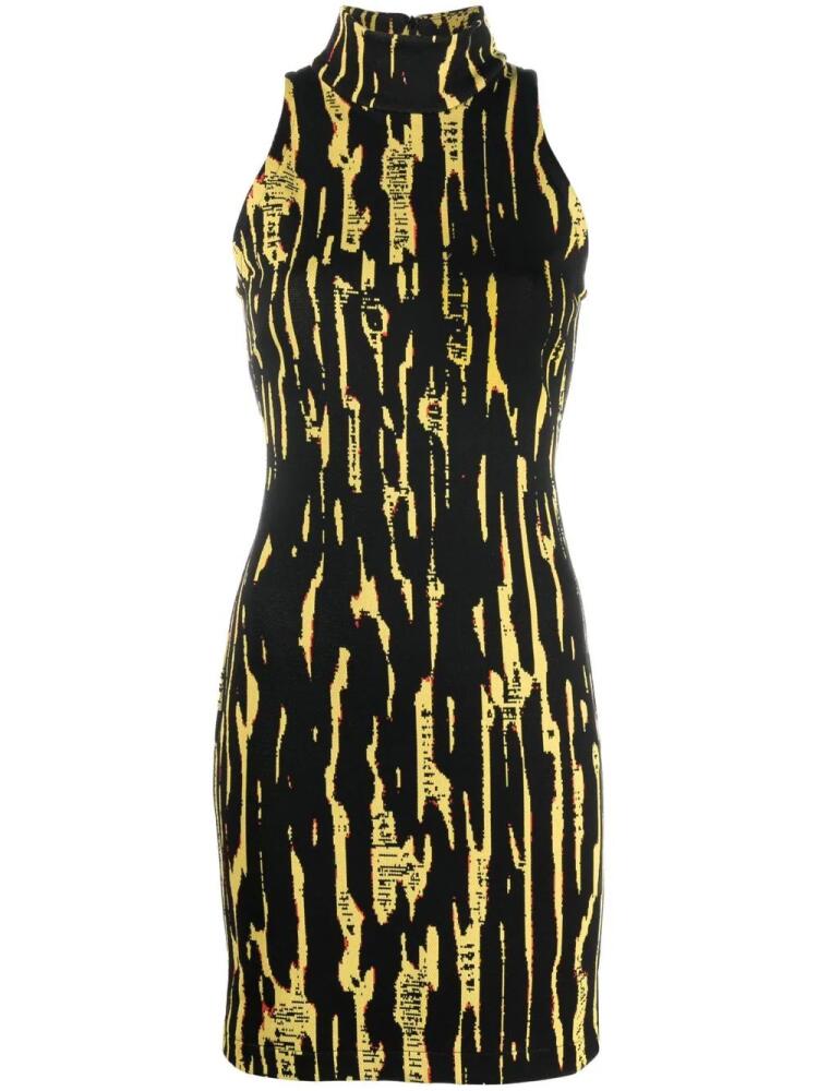 AMBUSH jacquard mini dress - Black Cover