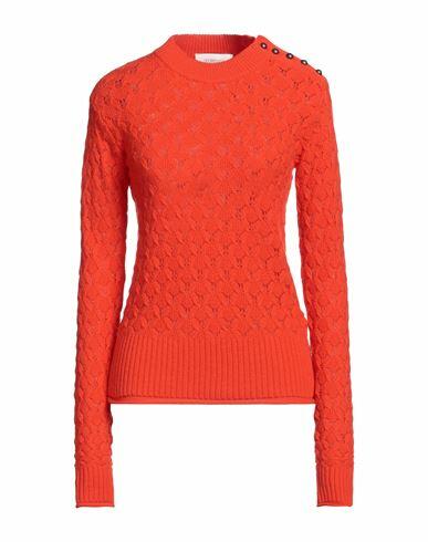 Sportmax Woman Sweater Tomato red Wool, Cashmere Cover