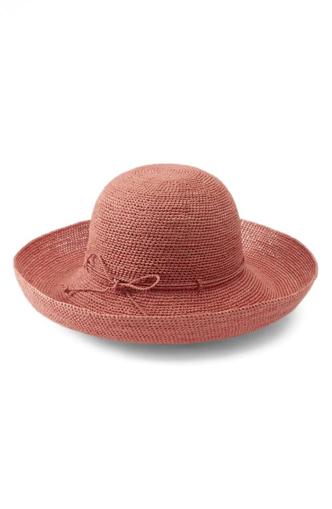 Helen Kaminski Provence 12 Packable Raffia Hat in Pomelo Cover