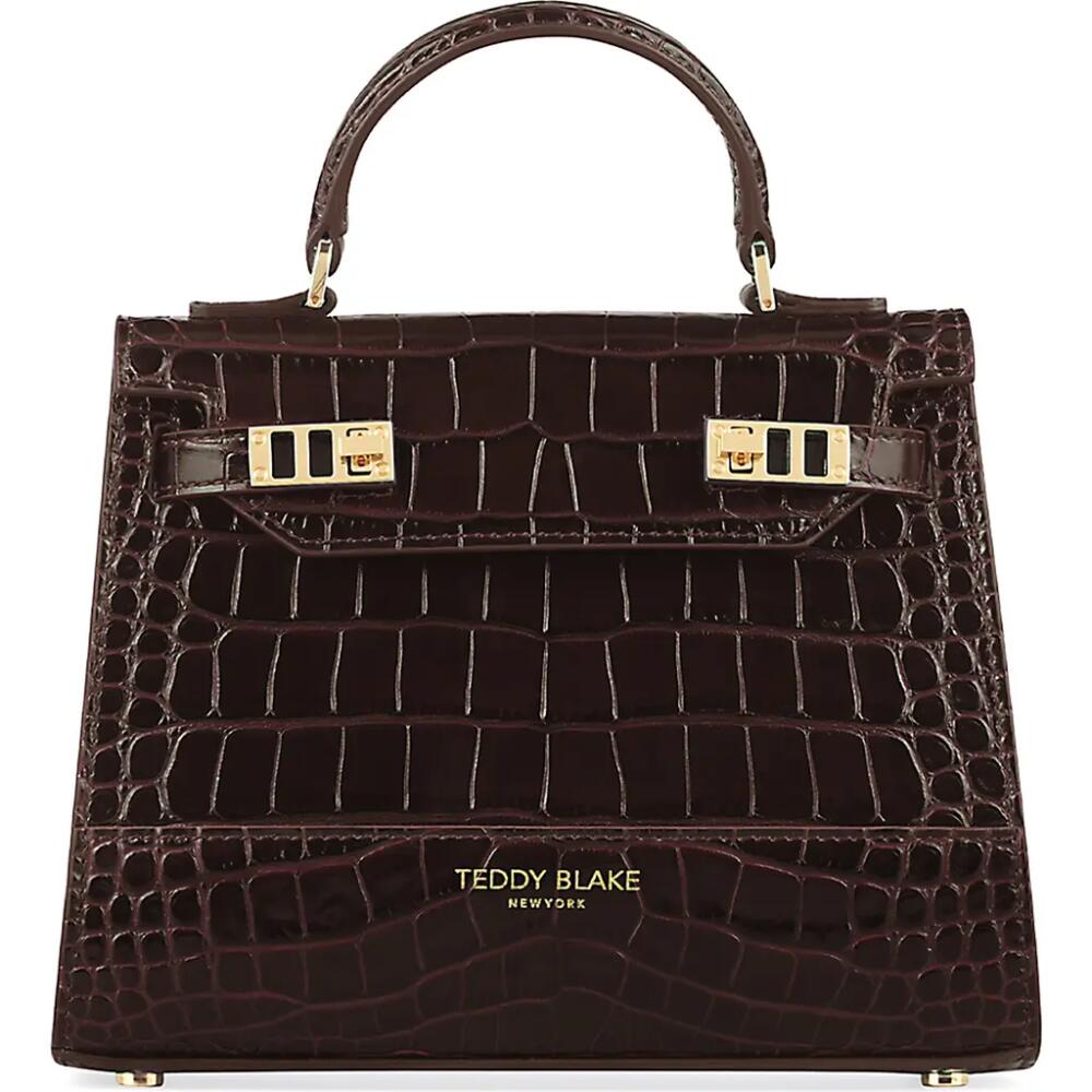 Teddy Blake Kim Croco 9" in Croco Dark Brown Cover