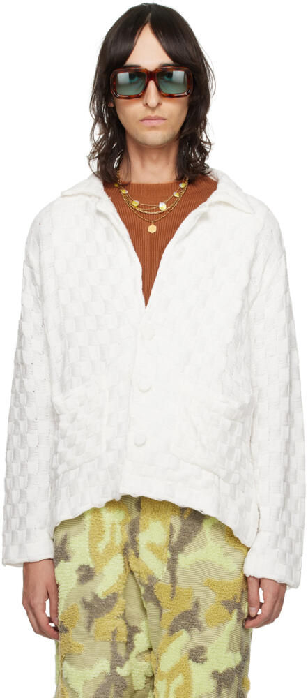 Isa Boulder SSENSE Exclusive White Jacket Cover