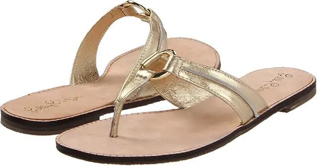 Lilly Pulitzer McKim Sandal (Gold Metal) Women's Sandals Cover