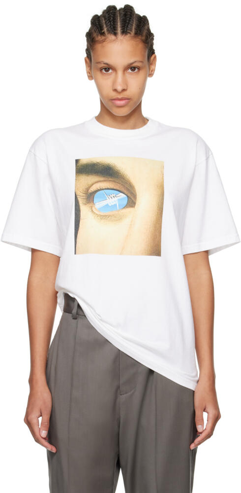 UNDERCOVER White Graphic T-Shirt Cover