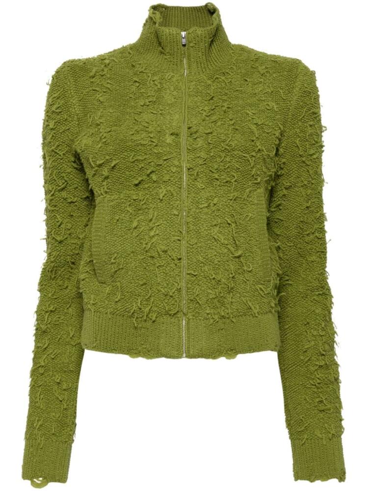 JNBY zip-up cardigan - Green Cover