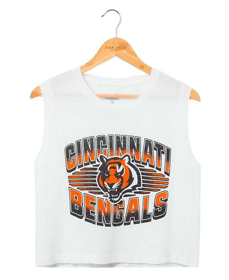 Junk Food Clothing Women's Nfl Cincinnati Bengals Tank Top Cover