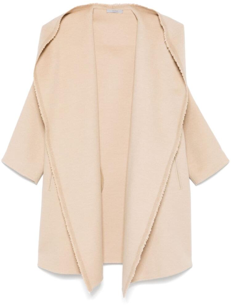 Dusan hooded coat - Neutrals Cover