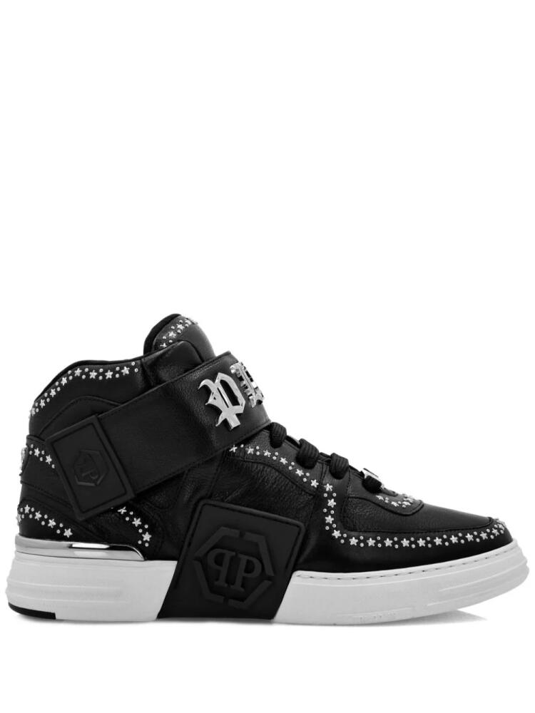 Philipp Plein Gothic Plein mid-top sneakers - Black Cover