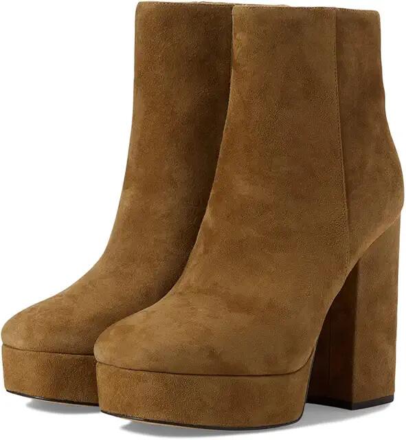 COACH Iona Suede Bootie (Coconut) Women's Boots Cover