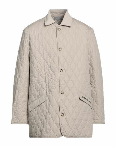 Vtmnts Man Overcoat & Trench Coat Beige Cotton Cover