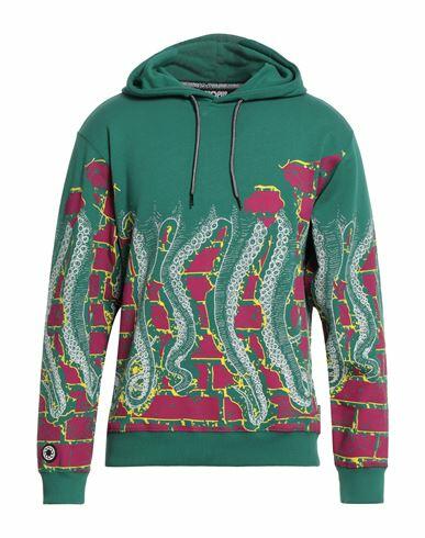 Octopus Man Sweatshirt Green Cotton Cover