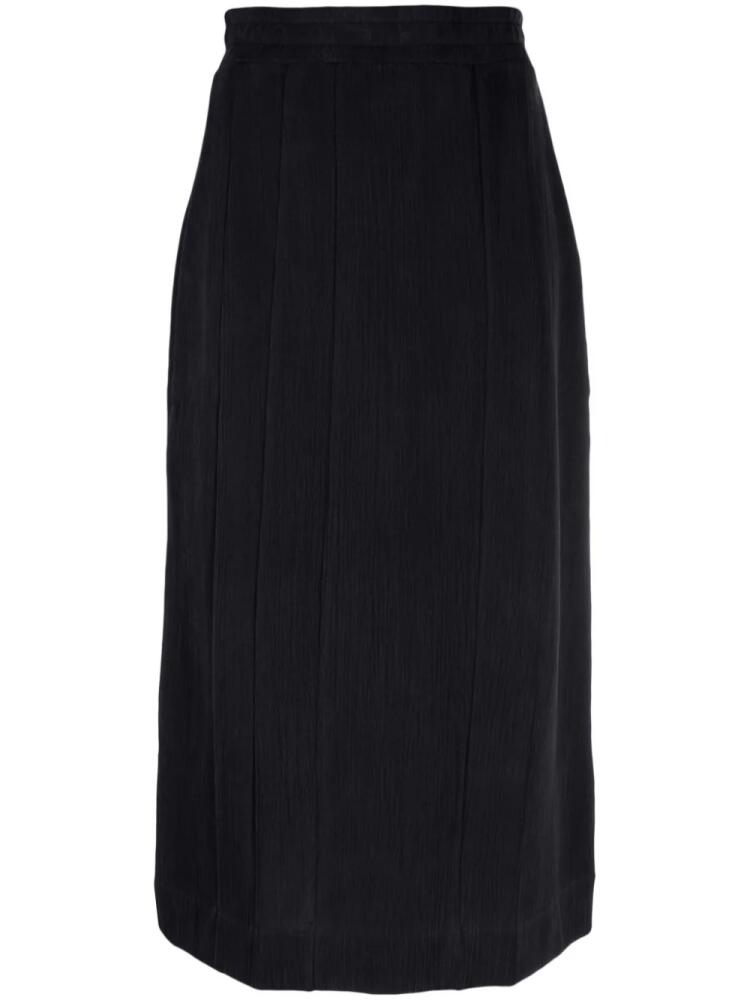 Sunnei ribbed straight skirt - Blue Cover