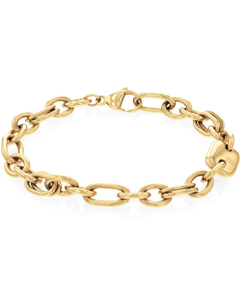 Tommy Hilfiger Women's Stainless Steel Chain Bracelet - Gold Cover