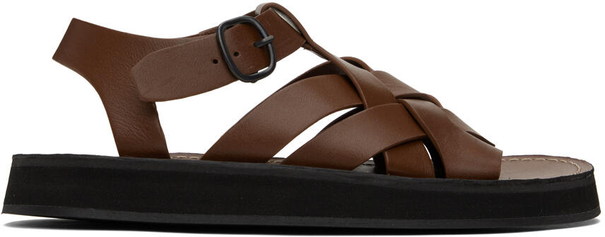 HEREU Brown Beltra Sandals Cover