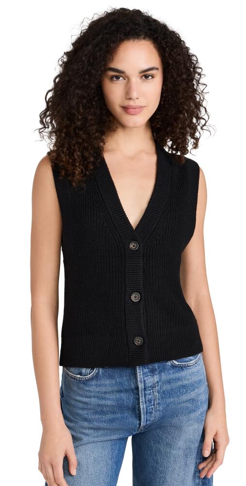 Velvet Lu Sweater Vest Black Cover