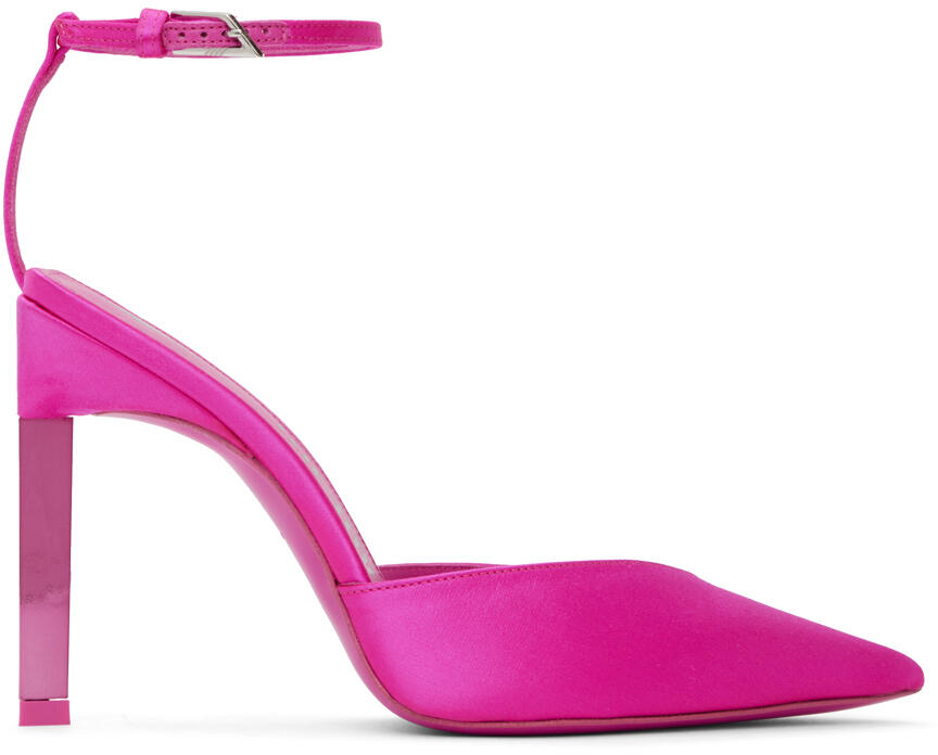 The Attico Pink Perine Slingback Heels Cover