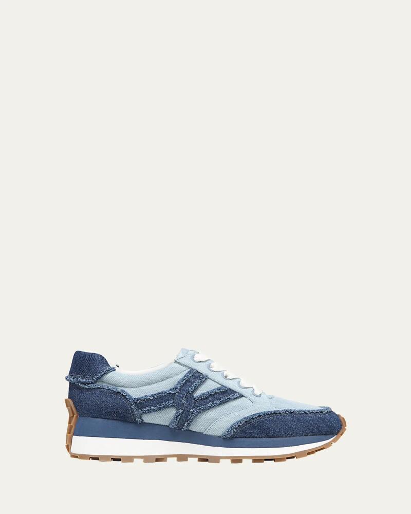 Veronica Beard Valentina Denim Retro Sneakers Cover