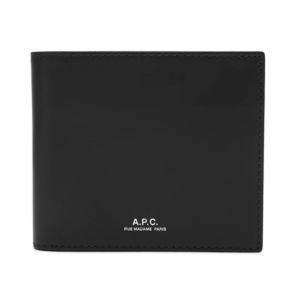 A.P.C. Aly Bilfold Wallet in Dark Navy Cover