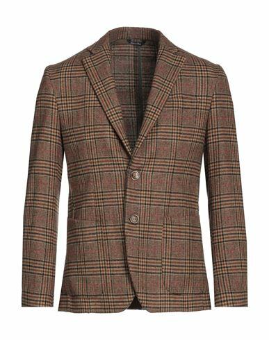 Domenico Tagliente Man Blazer Sand Polyester, Viscose, Polyamide, Elastane Cover