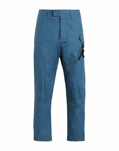 Dior Homme Man Pants Slate blue Cotton, Polyurethane, Polyamide Cover