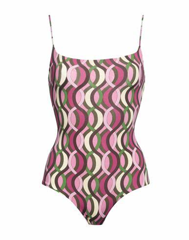 Siyu Woman One-piece swimsuit Mauve Polyamide, Elastane Cover