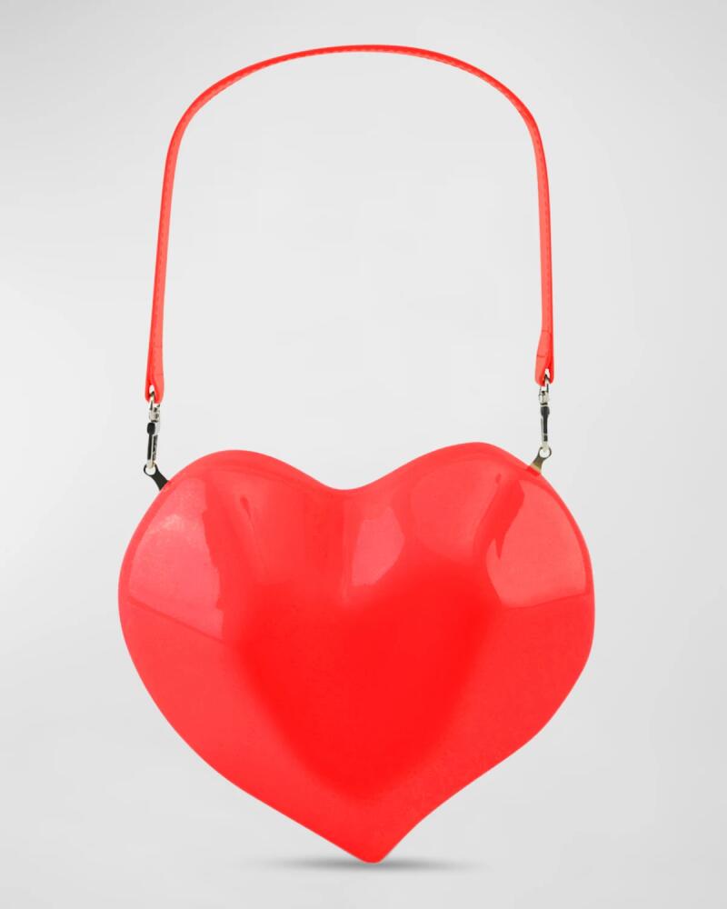 SIMONMILLER Molded Heart Top-Handle Bag Cover