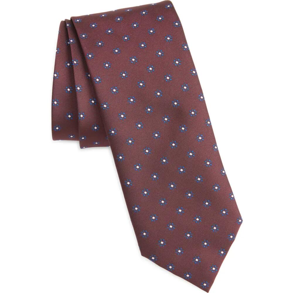 BOSS Dot Tie in Dark Red Cover