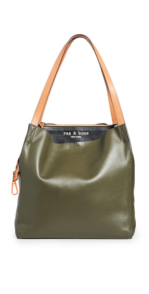 rag & bone Passenger Tote Olive Night/Black Cover