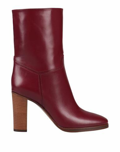 Victoria Beckham Woman Ankle boots Garnet Soft Leather Cover